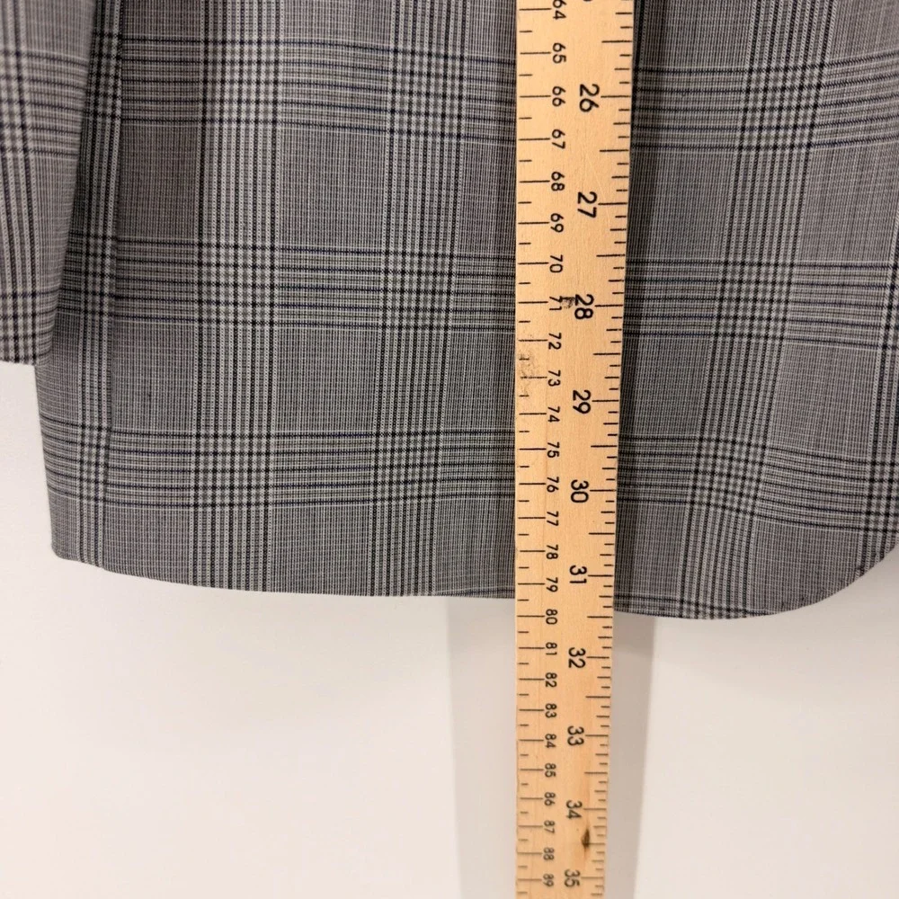 Brooks‎ Brothers Blazer Mens 41R Grey Explorer Regent Glen Plaid Wool Sport Coat